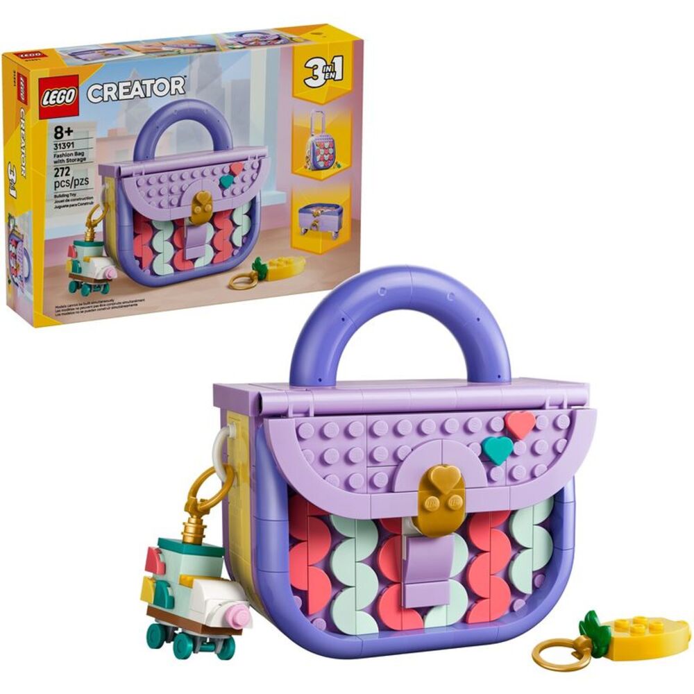 LEGO® Creator Art Fashion Bag with Storage 31391  COLLECTIBLES